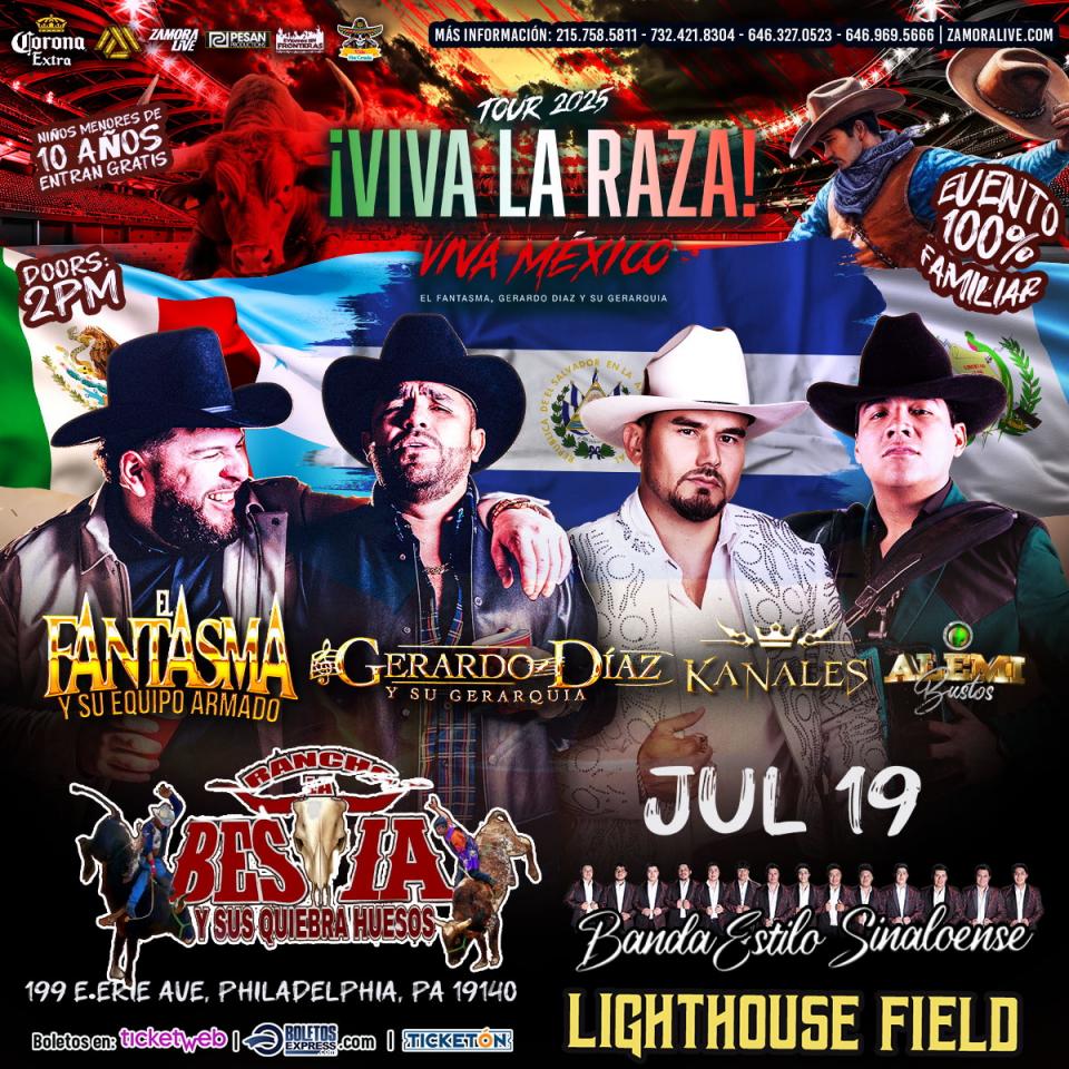 EL FANTASMA Y GERARDO DÍAZ & SU GERARQUIA • KANALES • ALEMI BUSTOS EN LIGHTHOUSE FIELD